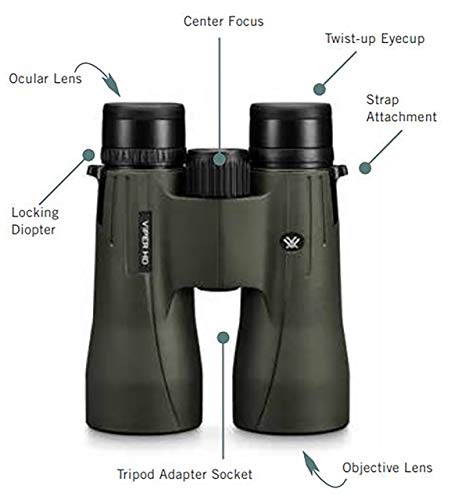 10x42 Roof Prism Binoculars V70754