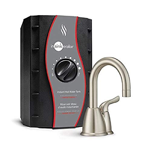 Instant Hot Water Dispenser System, Single-Handle Faucet in Satin Nickel with 2/3-Gallon Stainless Steel Tank O4126