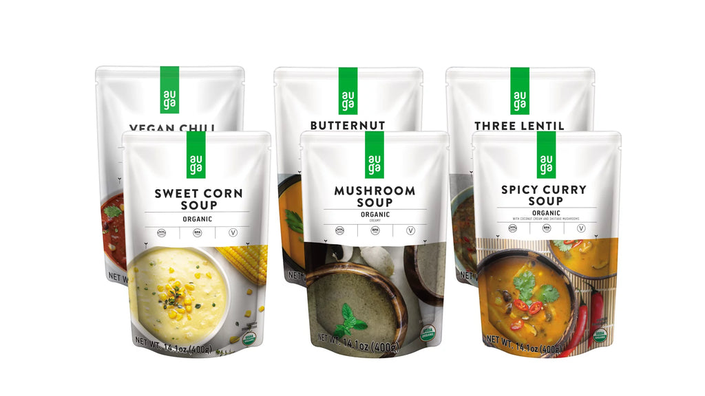 14.1oz (6-pack) Organic Vegetable Soup Variety Bundle N391