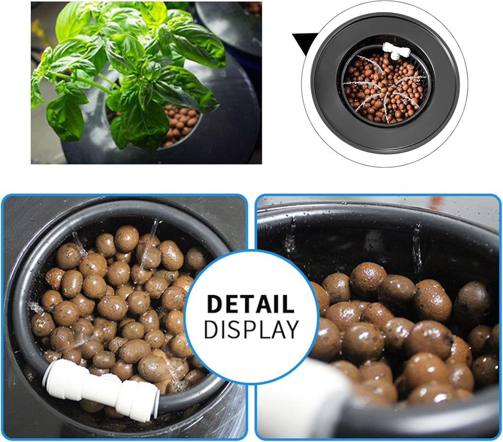 5-Gallon Deep Water Culture Hydroponics Growing System Kit Y83158