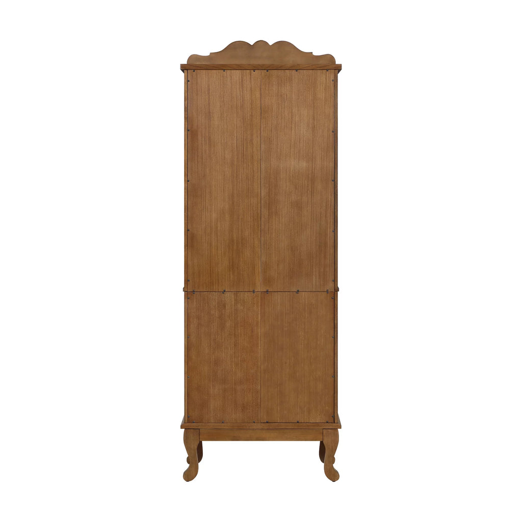 Heirloom Brown Solid Wood Bookcase W5083