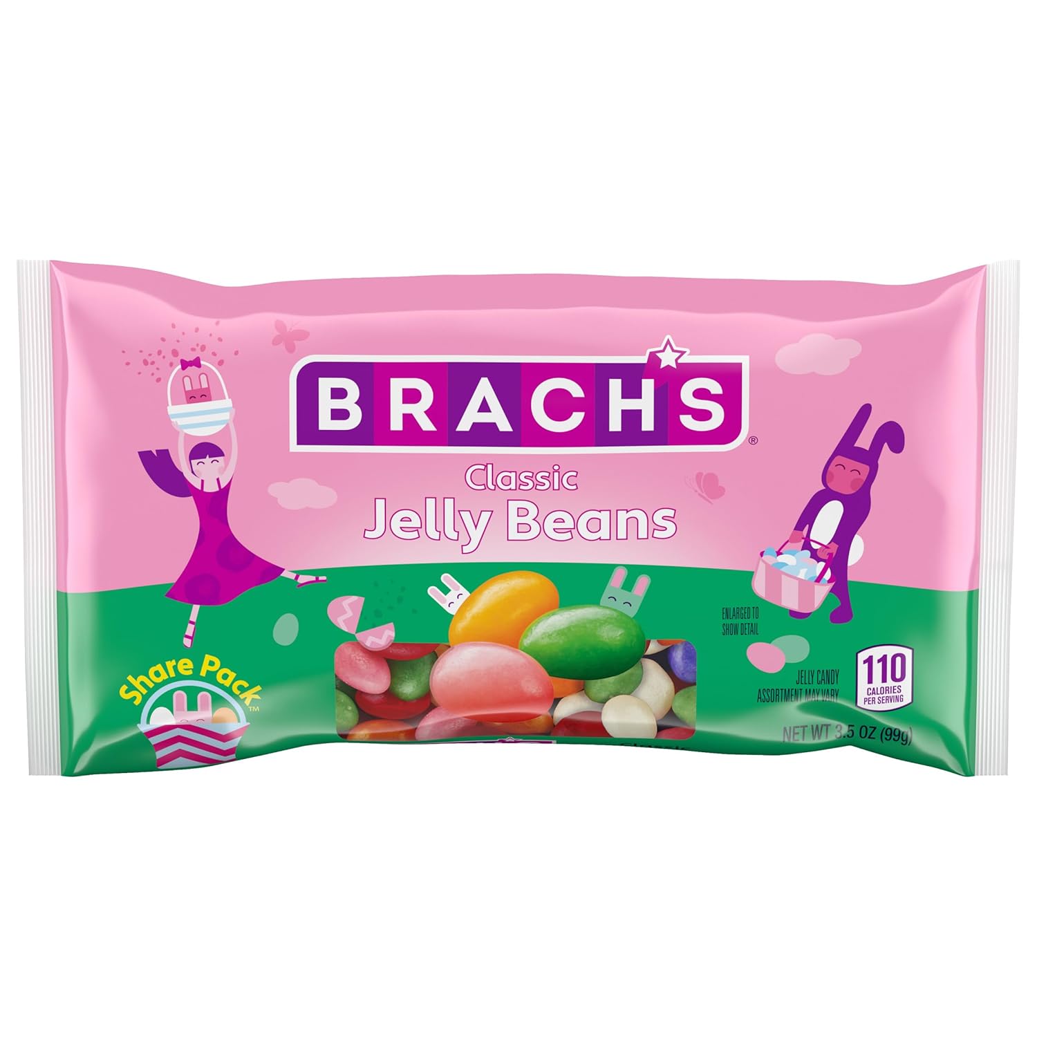 3.5 oz Jelly Beans (Pack of 12) W61622