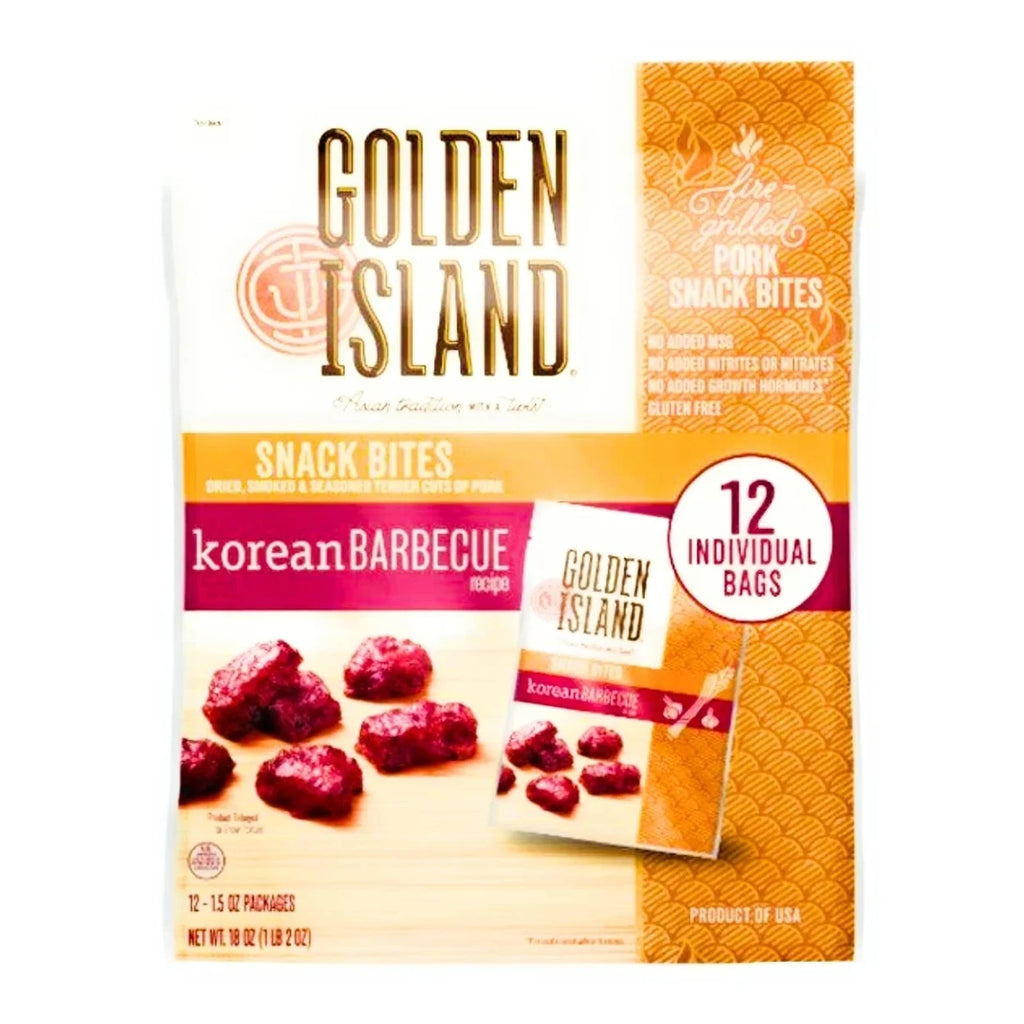 Pork Snack Bites Korean Barbecue 1.5 Ounce (12 Count) N313780
