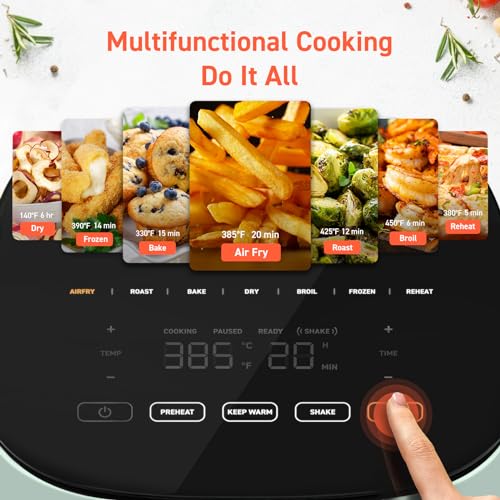 Compact 5QT Air Fryer with Nonstick Basket B37906