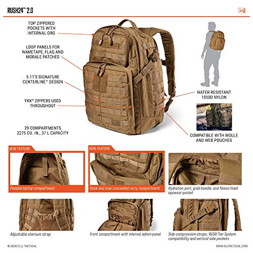 Multicam 55 Liter Tactical Backpack A583837