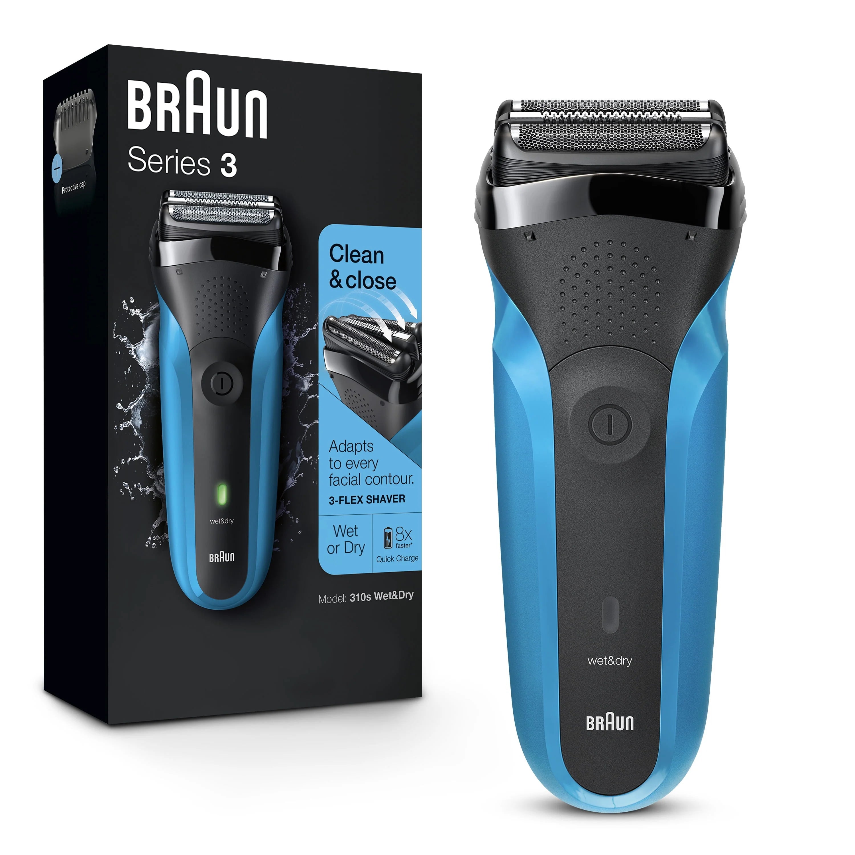 Rechargeable Wet Dry Electric Shaver M3881