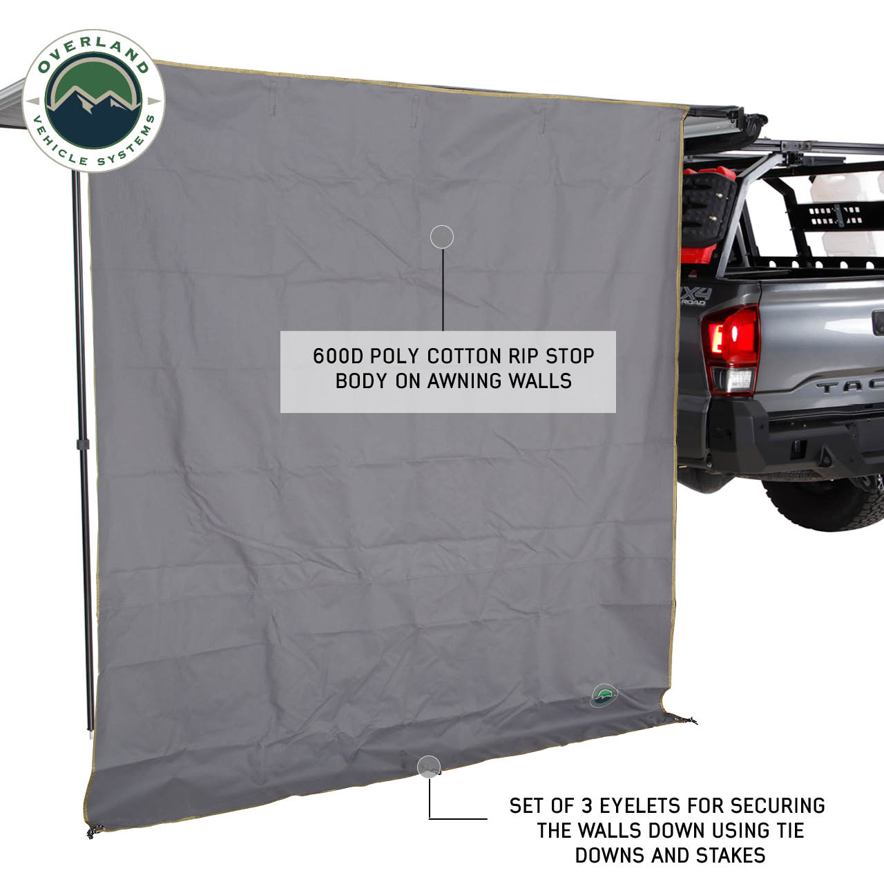 6.5' Awning Side Shade Wall M943459