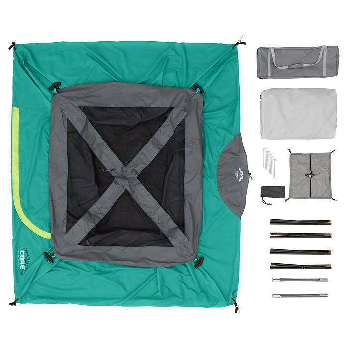 4-Person Straight Wall Cabin Tent X1209