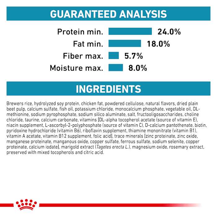 Hypoallergenic Hydrolized Protein Cat Dry Food Z490435