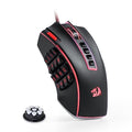 Optical Wired Ergonomic Gaming Mouse with 12 Side Buttons, 12,400 DPI W86171
