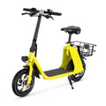 450W 36V Foldable Electric Scooter with Seat, 15.5MPH, 20 Miles Range, 265LB Max Load L42065