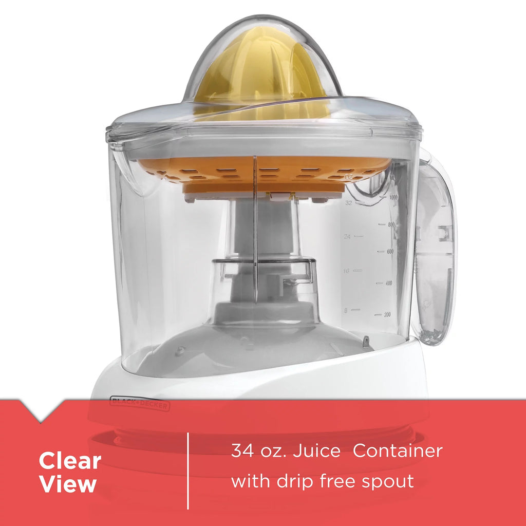 32 oz White Citrus Juicer J5940