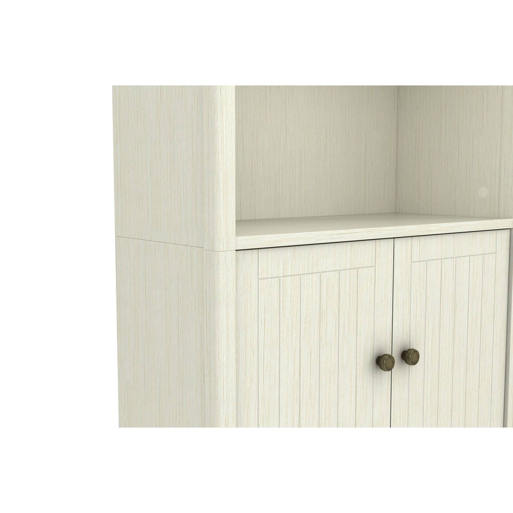 Weathered White Bookcase E3446