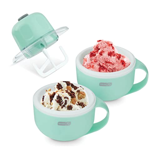 Aqua Ice Cream Maker Machine with 2 Bowls B89552