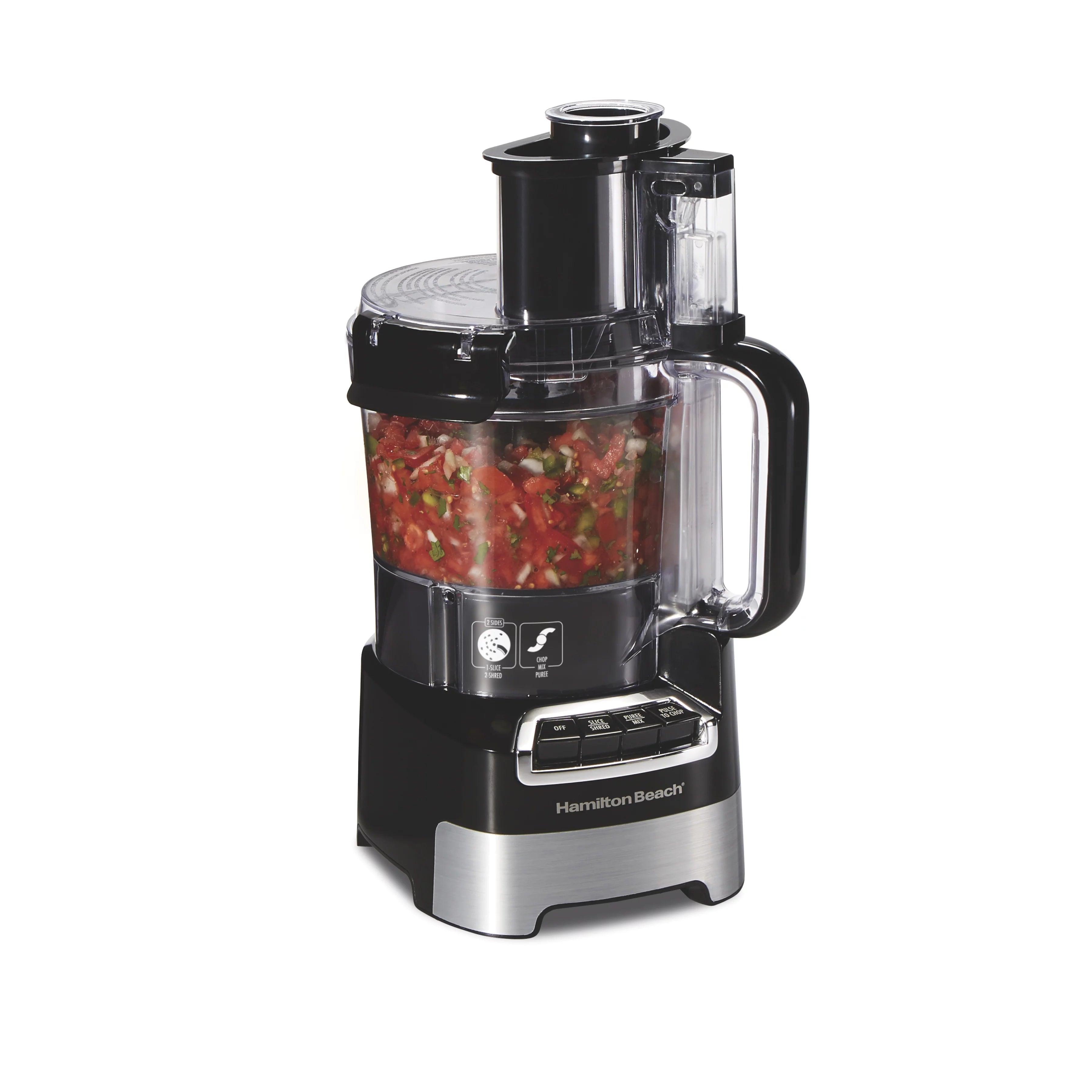 10 Cup Black and Stainless Food Processor D74705