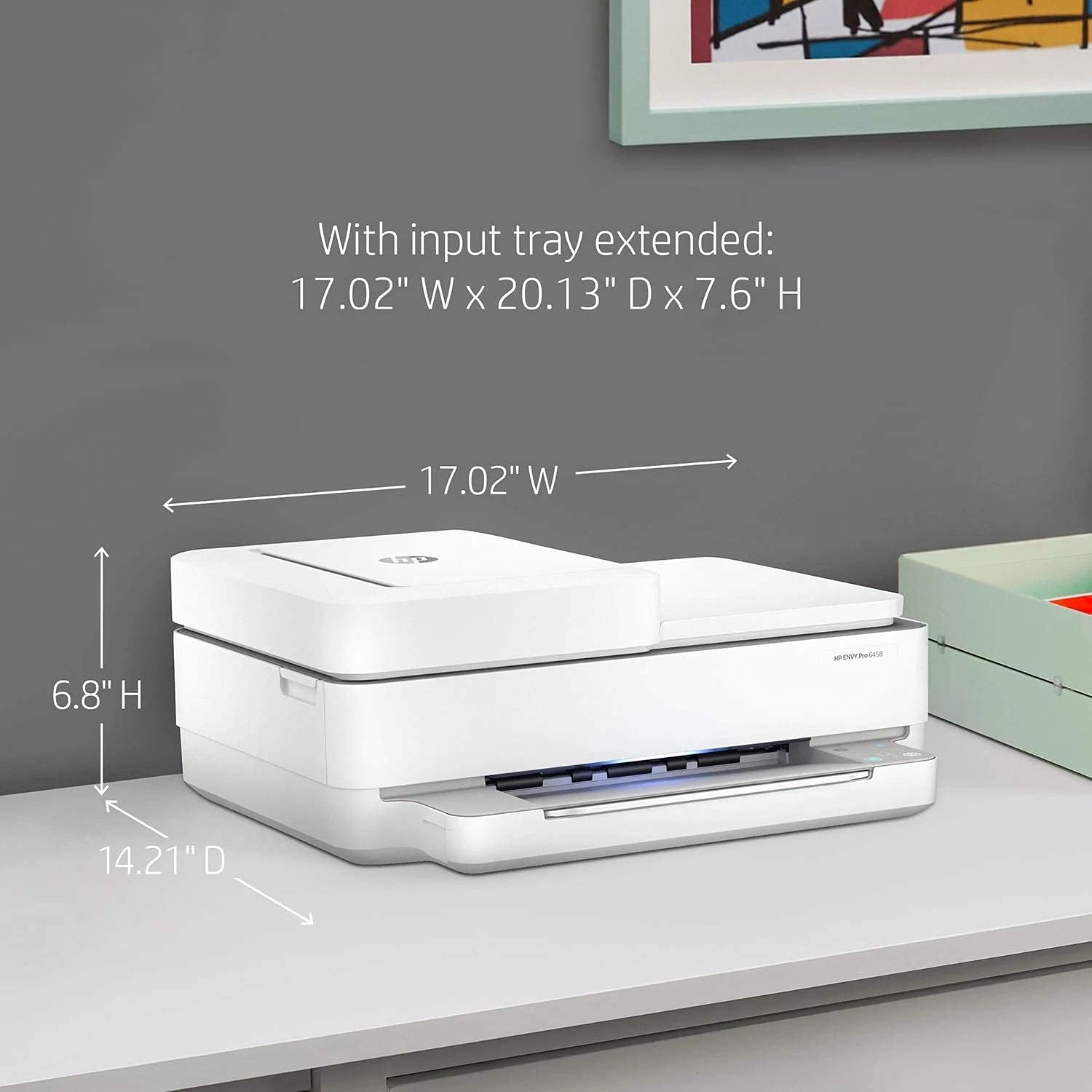 Wireless All-in-One Printer with Scanning, Copying, Fax, Double-Sided Printing O881935
