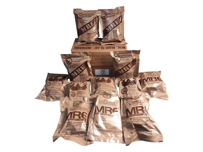 MRE Meals Ready to Eat case with heater X9088