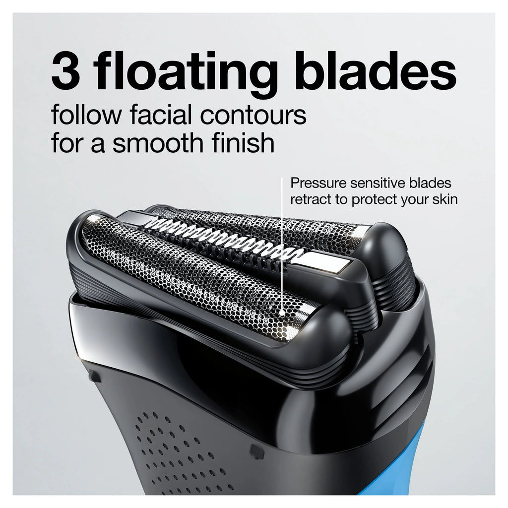 Rechargeable Wet Dry Electric Shaver M3881