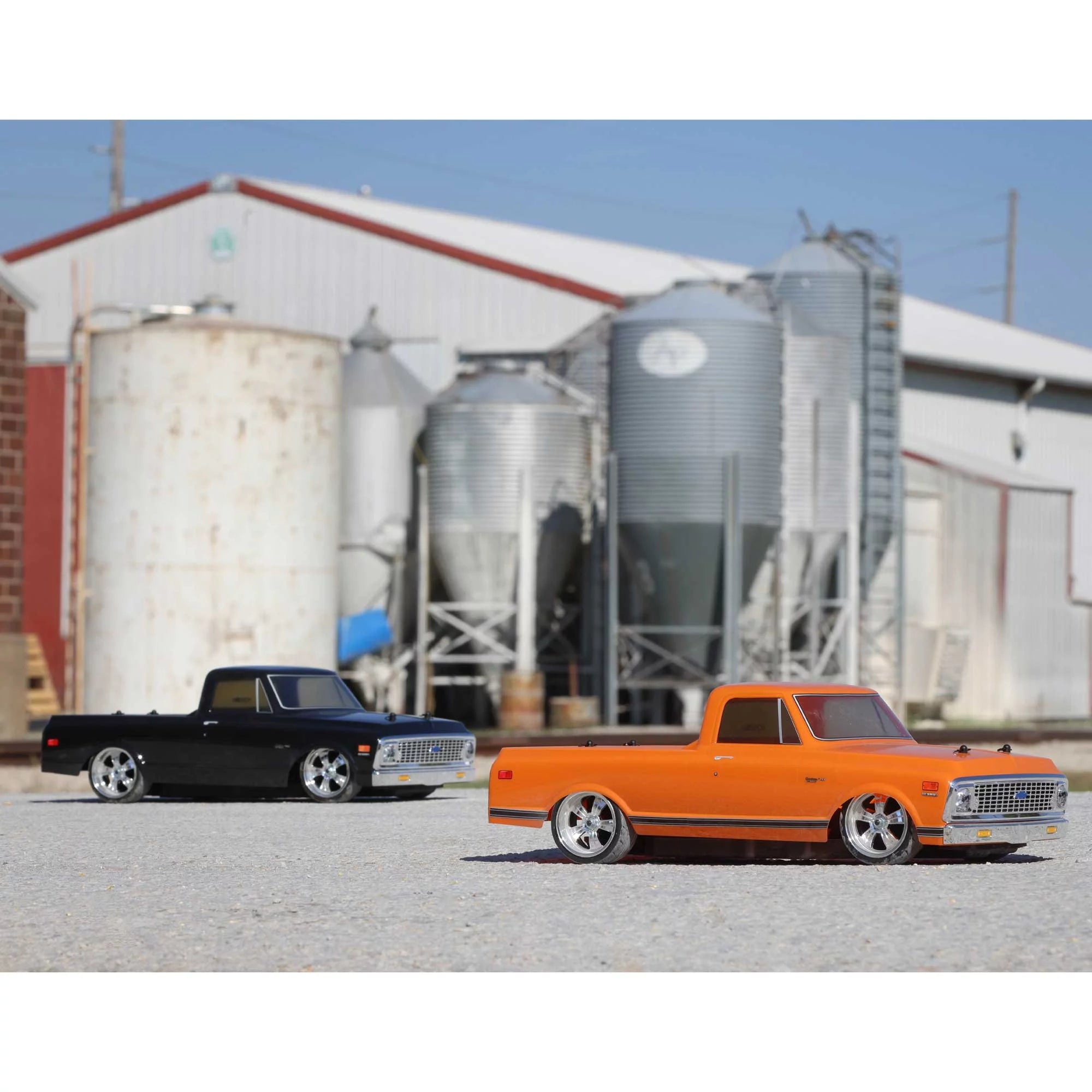 1/10 1972 Chevy C10 Pickup Truck Orange RTR D263678