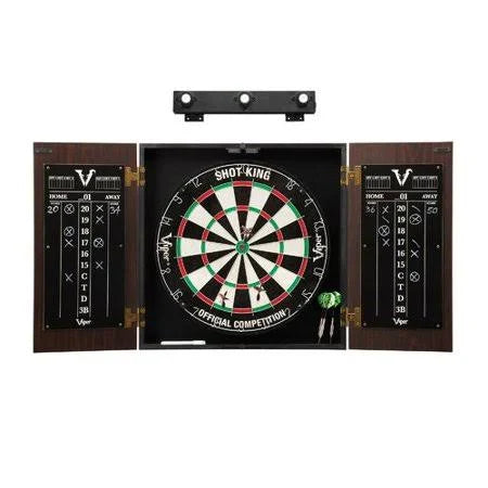 Stadium Dartboard and Cabinet Set H835