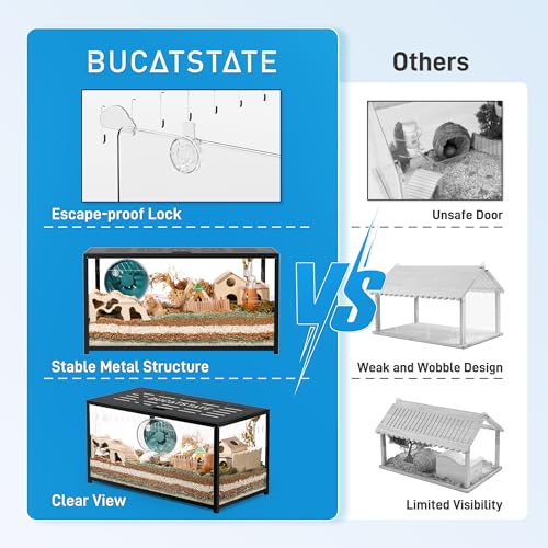 Hamster Cage Metal Large Stackable 31.4L*17.6W*20H Inches White J104201