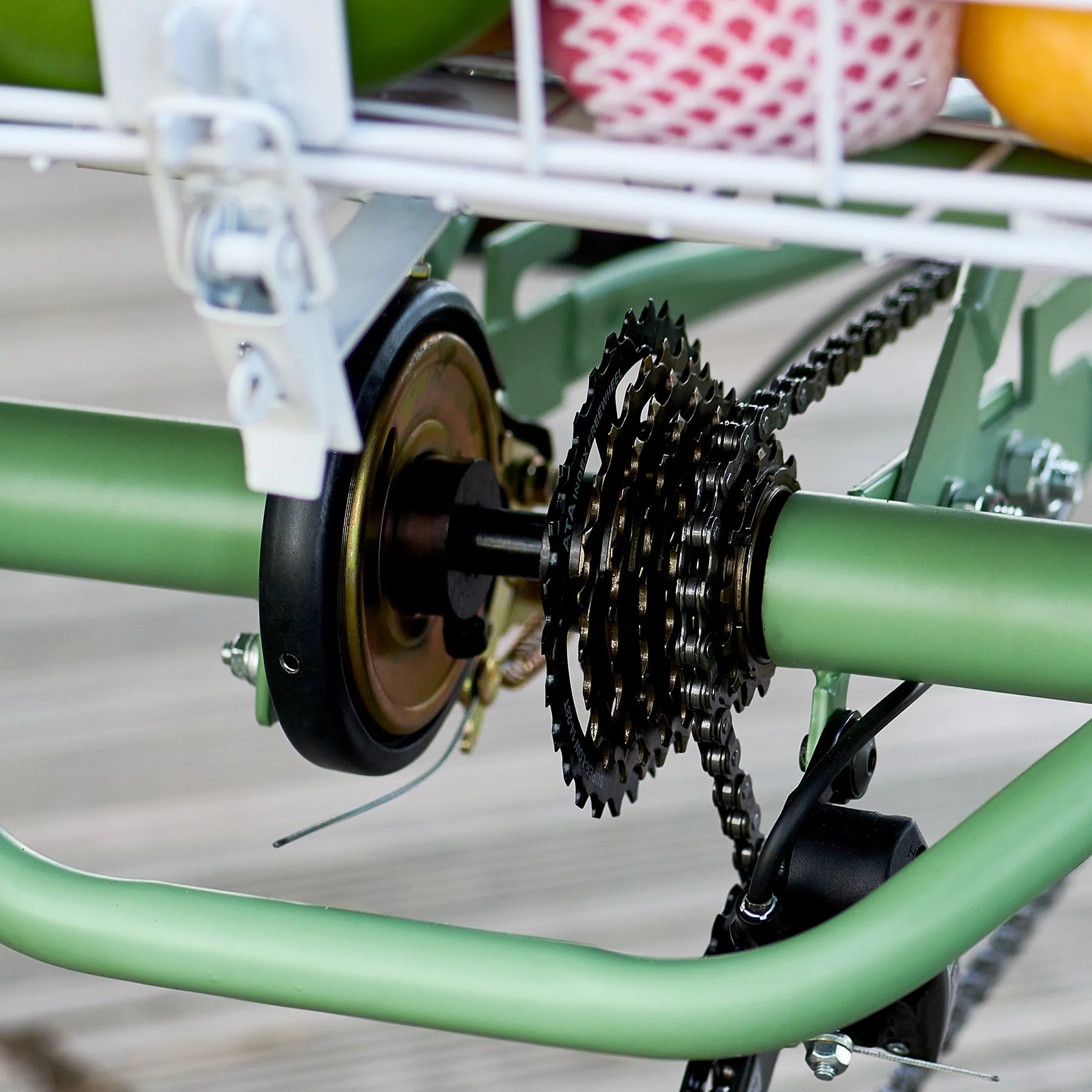 Mint White 26 Inch 7 Gears Tricycle A24086