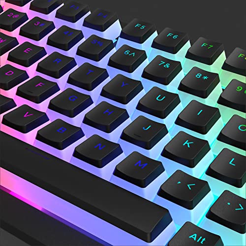 Black PBT Keycaps 165 Keys Set T659