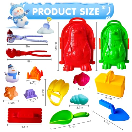 Winter Snowball Tool Kit with Handle C246