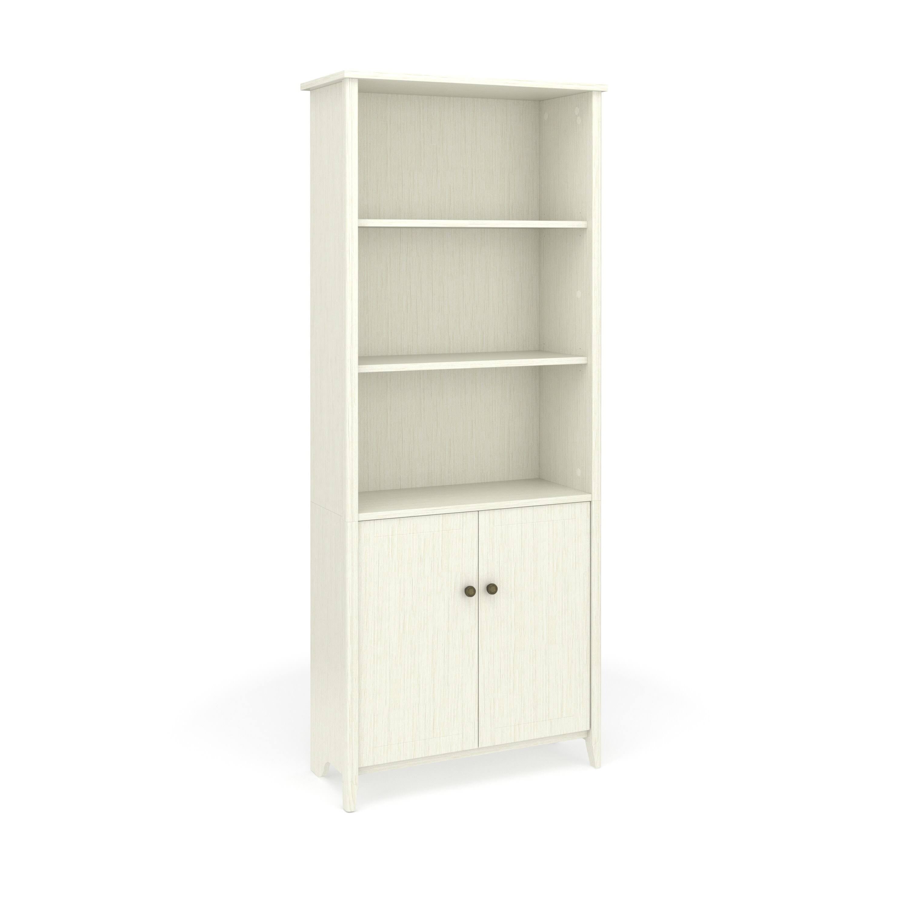 Weathered White Bookcase E3446