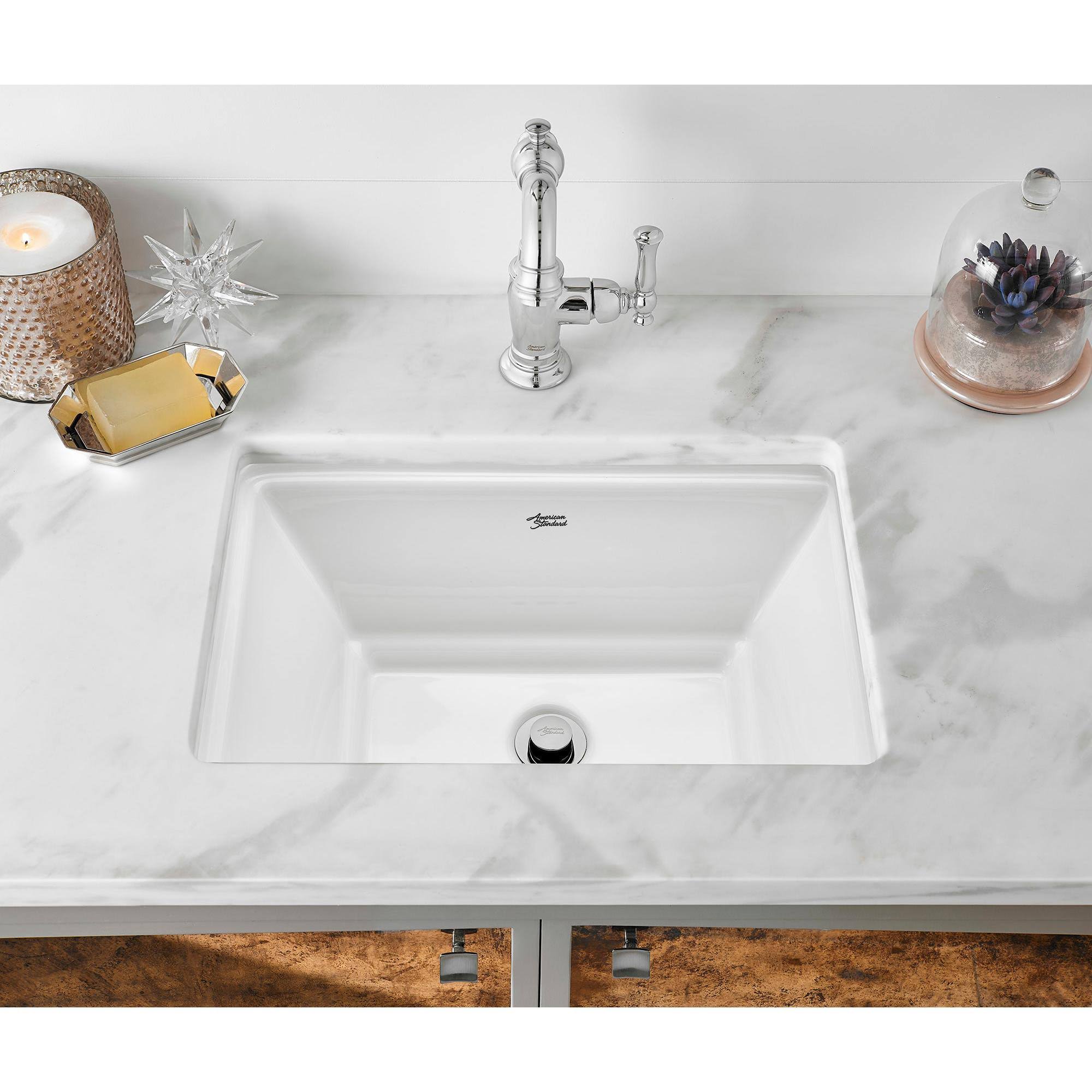 Undermount Fireclay Bathroom Sink D23647