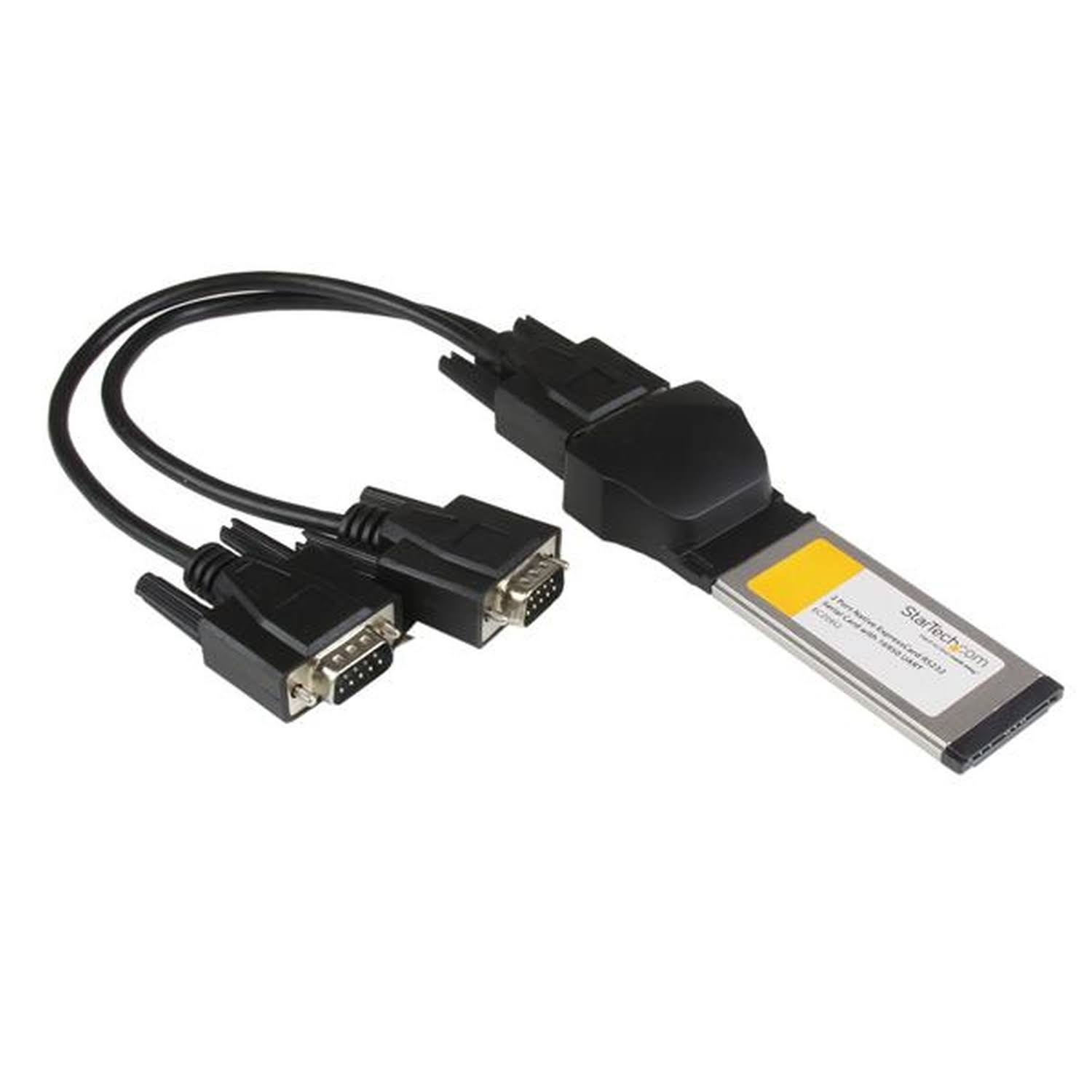 2 Port Native ExpressCard RS232 Serial Adapter Card G651522
