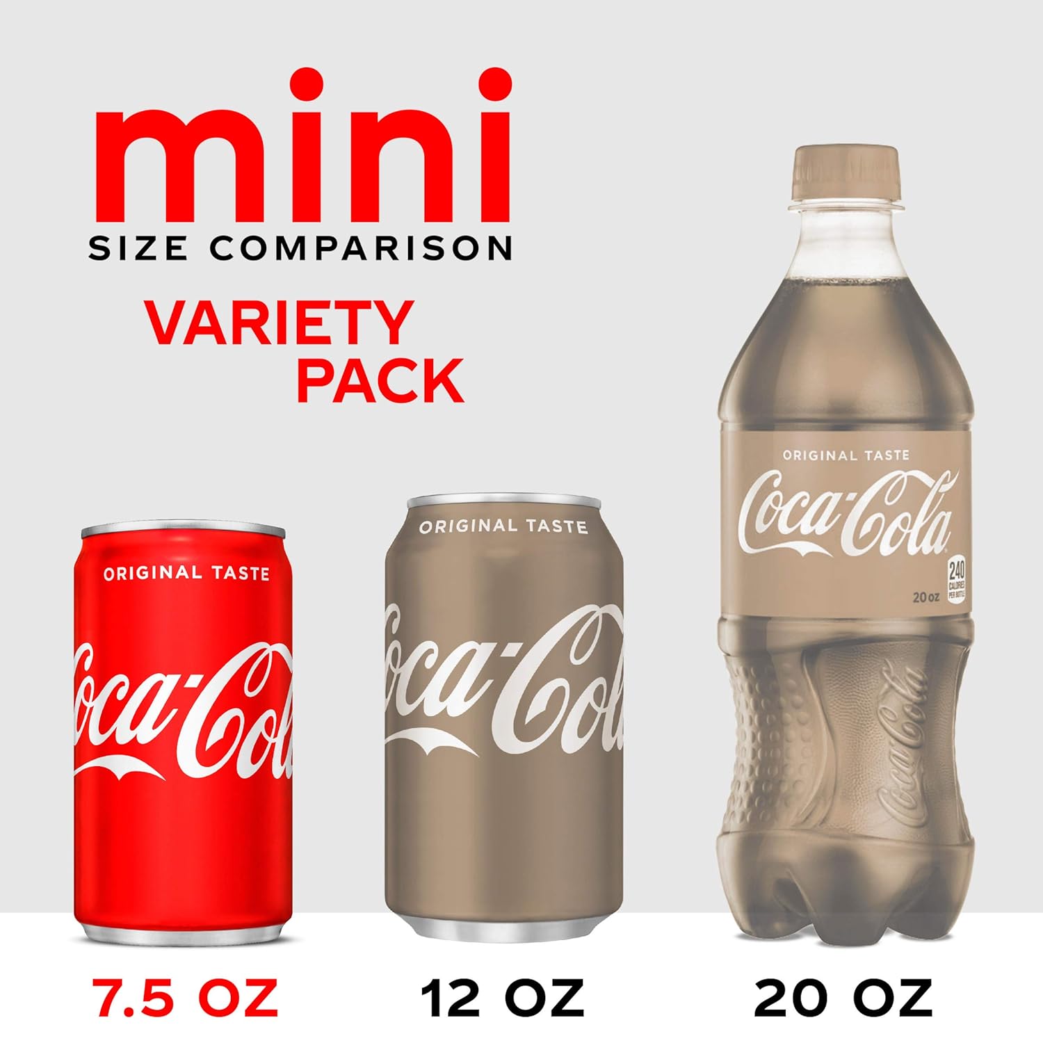 Mini Can Variety Pack, 7.5 Fl Oz, Pack Of 30 V372