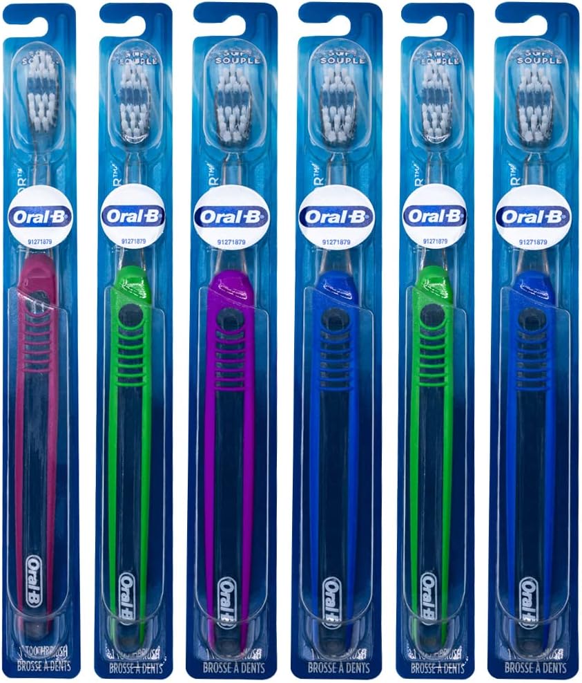 Compact Soft Toothbrushes - Pack of 6 L945080