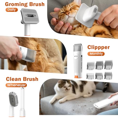 Dog Grooming Kit with Vacuum Grooming Tools S5599