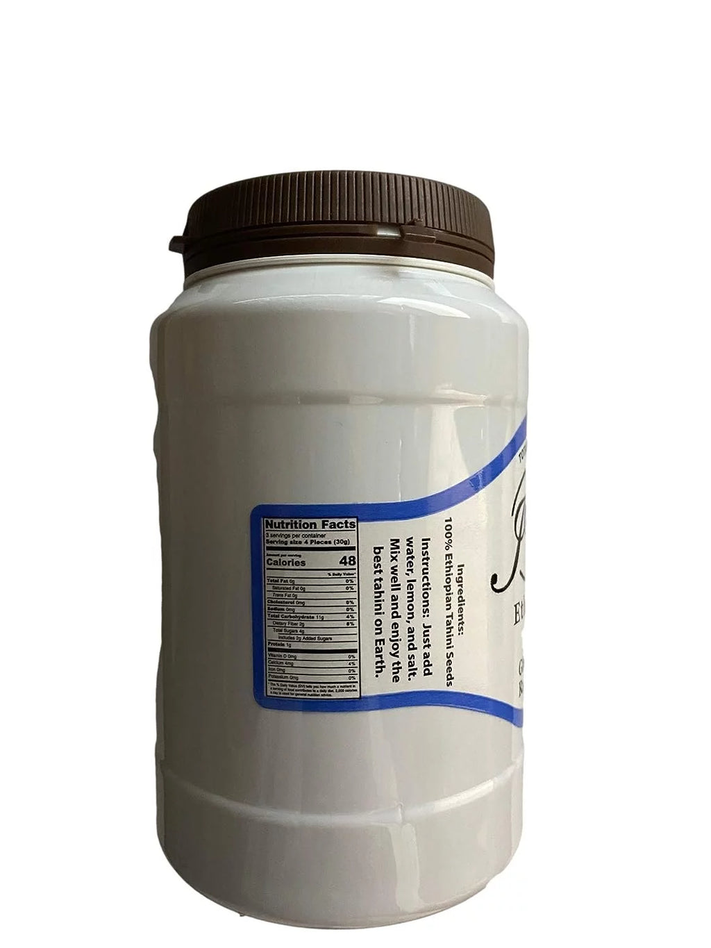 1 LB 6 Pack Pure Ground Ethiopian Sesame Tahini Y8387