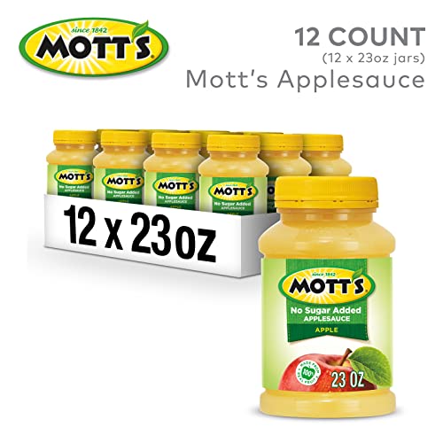 46 Oz Jar (Pack Of 8) No Sugar Added Applesauce O680100