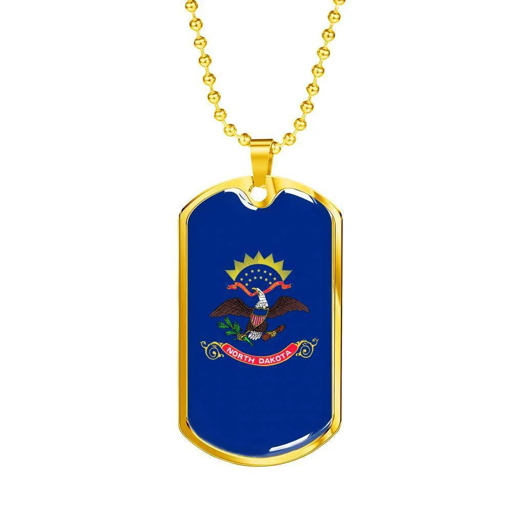 Stainless Steel Dog Tag Necklace W8269