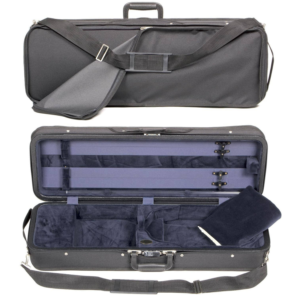 Blue Velour Oblong Violin Case G6269