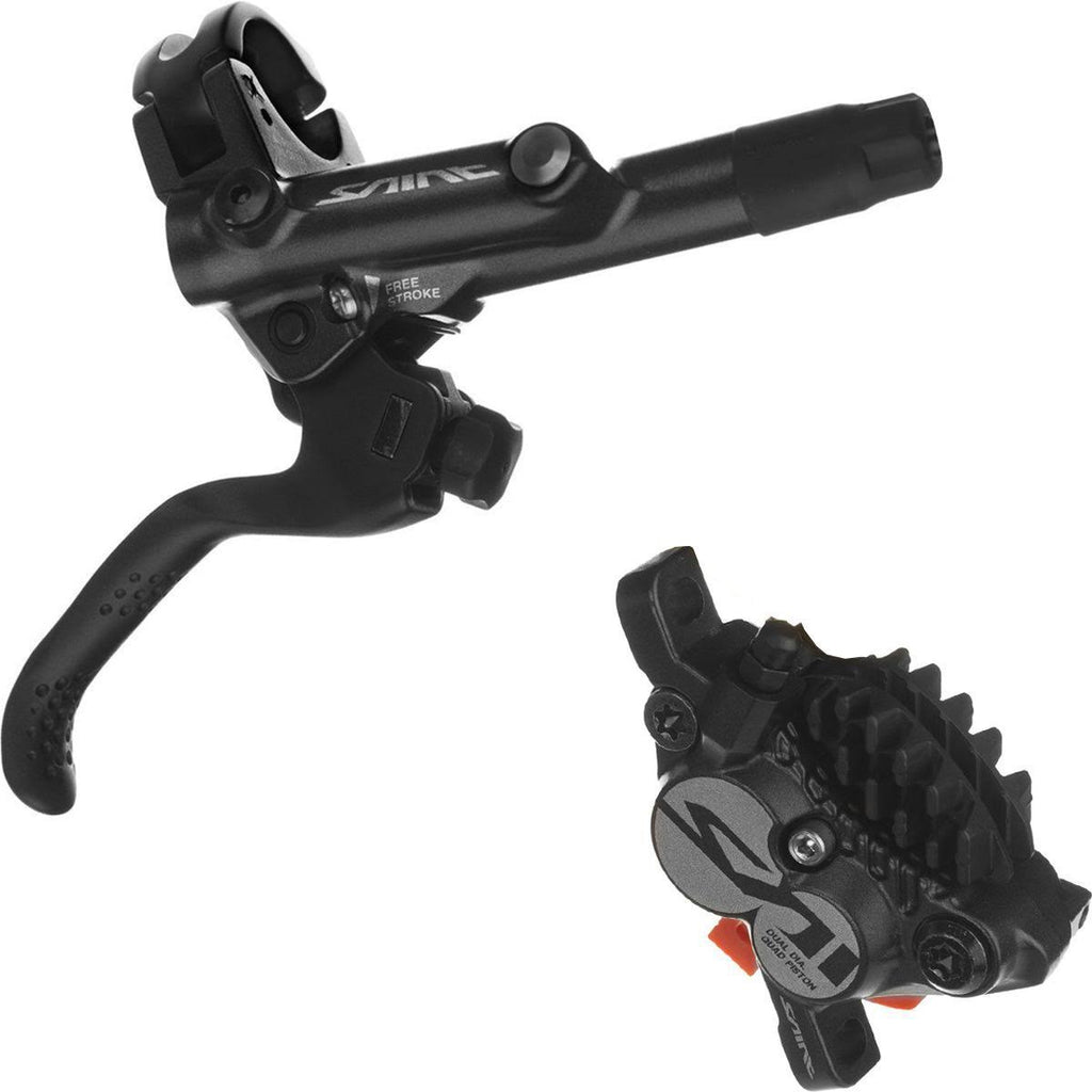 Black Pre-Bled Rear Disc Brake with Metal Pad Q88582