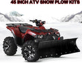 45 Inch Heavy Duty Universal Snow Plow Kit Black B584