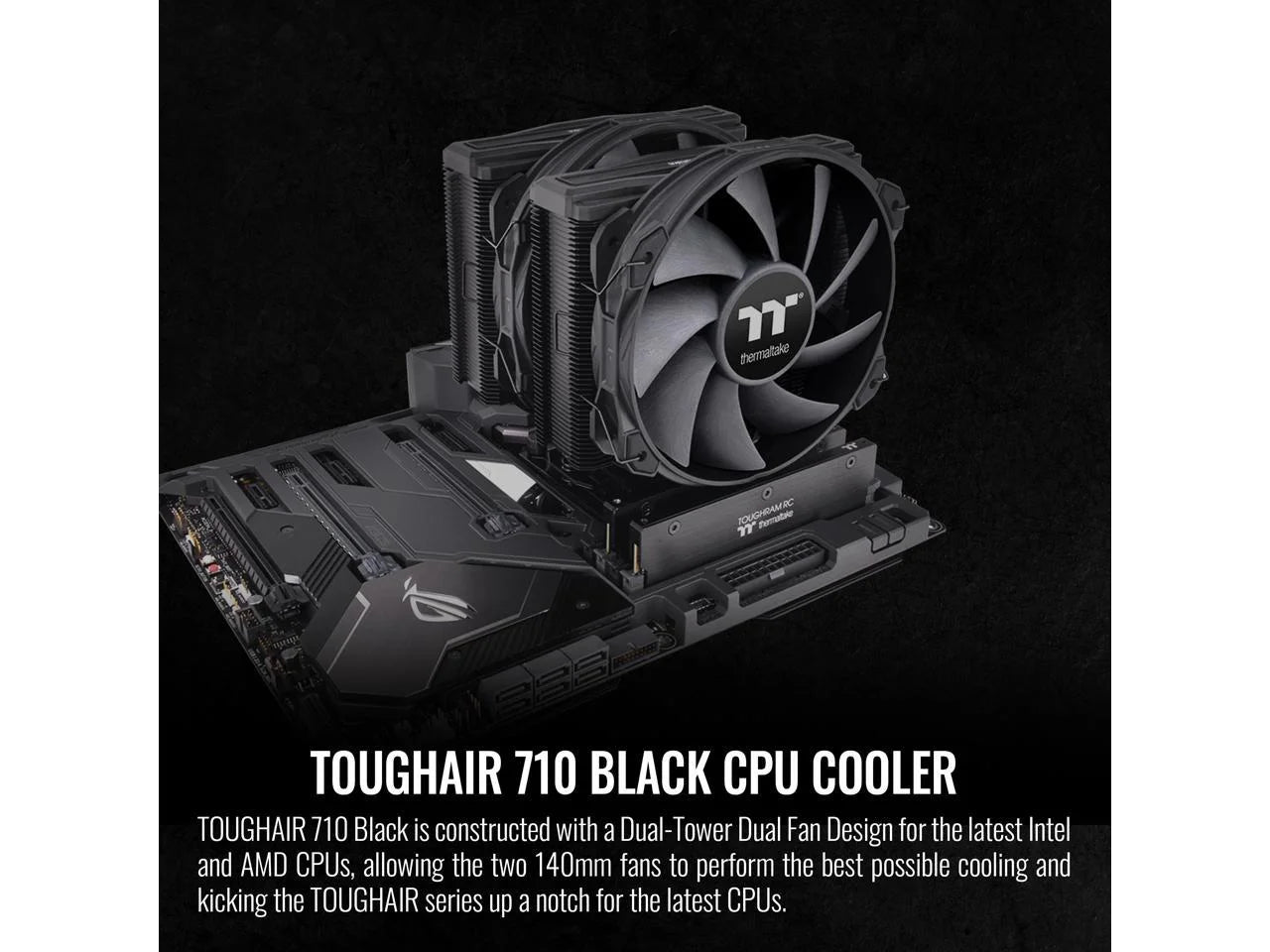 Black Edition Dual-Tower CPU Cooler S851