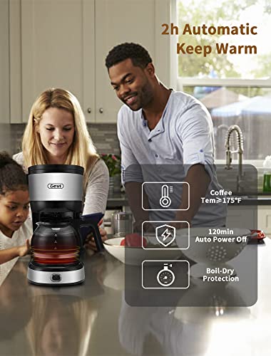 4-Cup Coffee Maker with Auto-Shut Off, Glass Carafe A784230