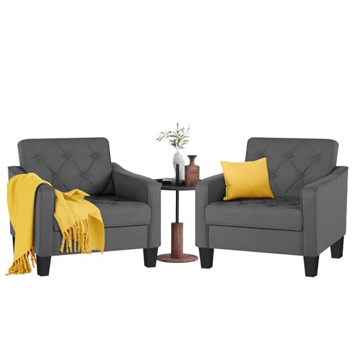 Blue Set of 2 Accent Chairs W3361