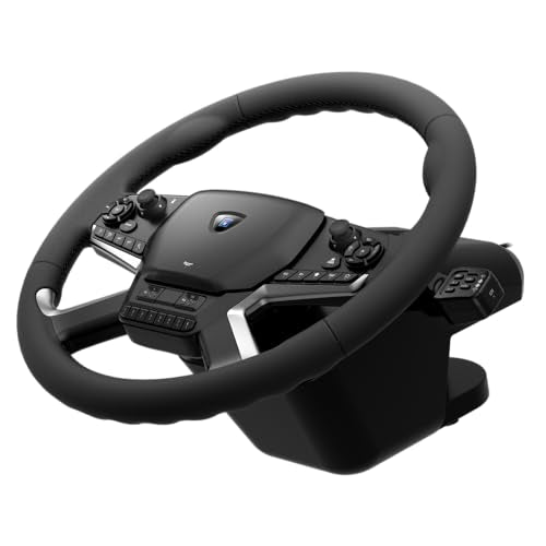 Truck Control System with Force Feedback Steering Wheel, Shifter Control Panel, & Pedals T2322
