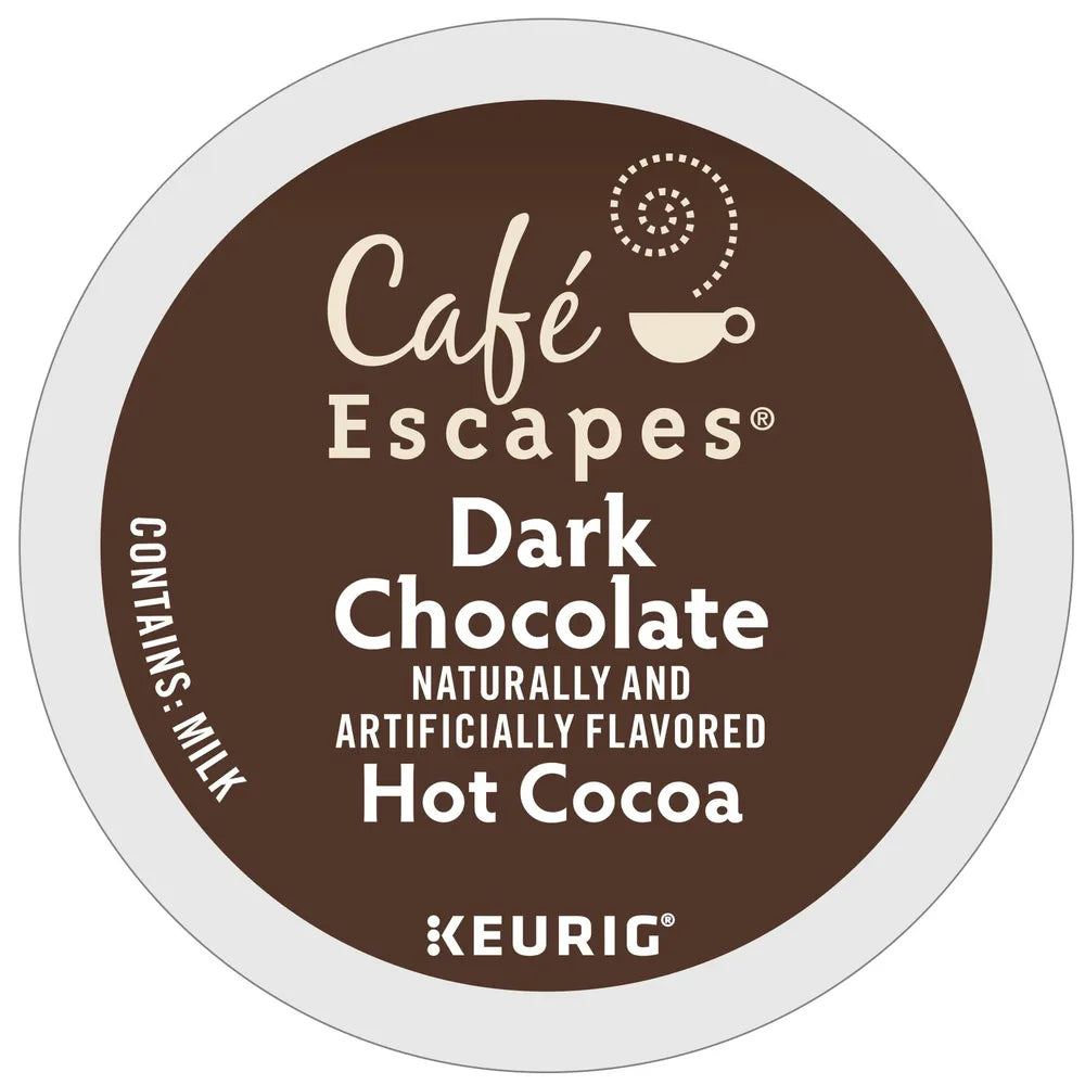 24 Count Dark Chocolate Hot Cocoa K-Cup Pod U333