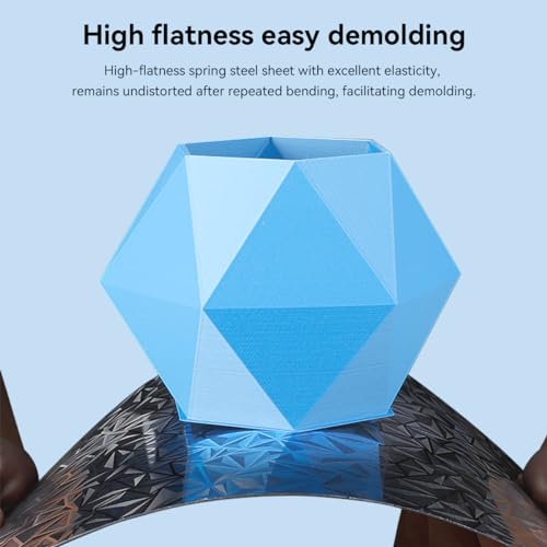 235x235mm Textured Flexible Removable Spring Steel Build Plate O930110