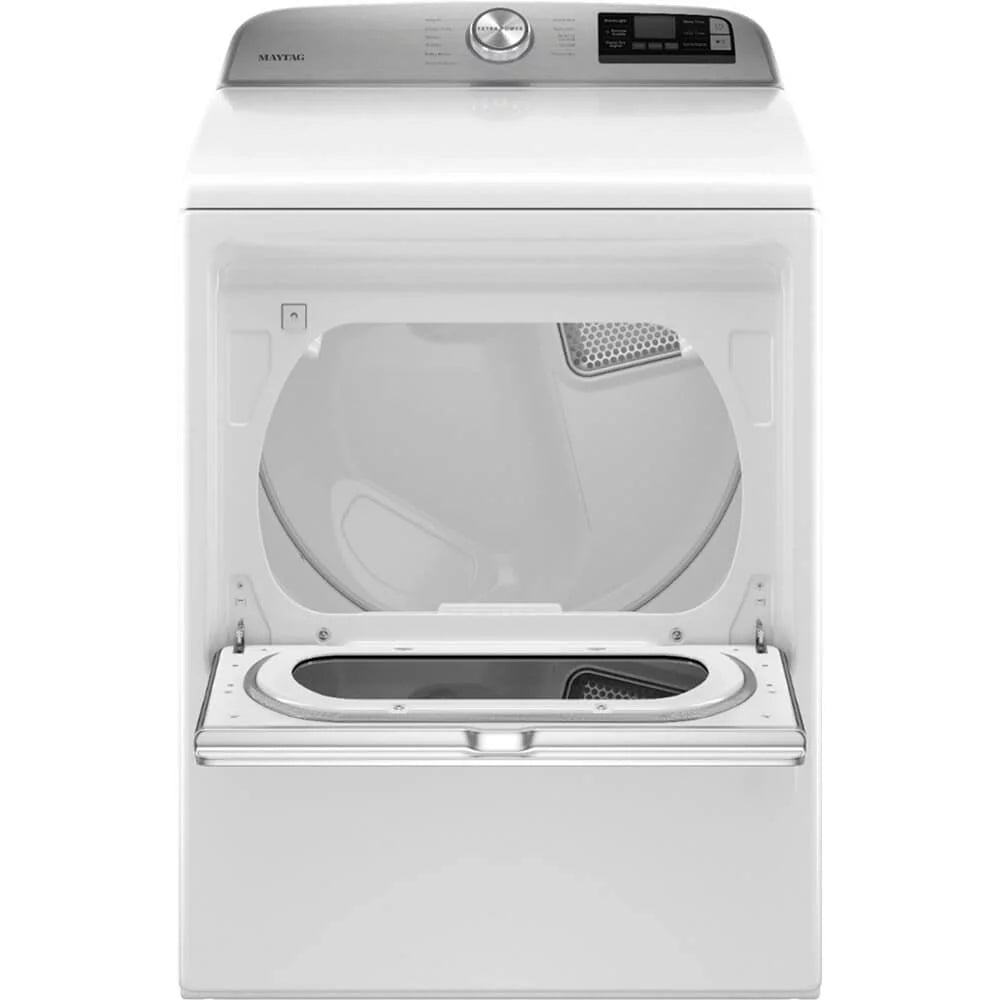 27" Wide 7.4 Cu. Ft. Gas Dryer White P1513