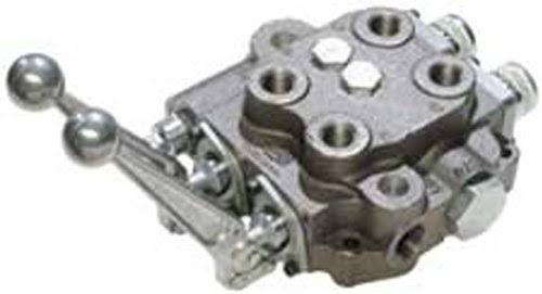 Cast Iron Double Spool Monoblock Hydraulic Directional Control Valve, 3-Position, 4-Way P3132