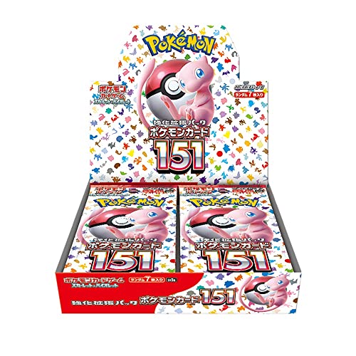 Pokemon Card 151 Booster Box (Japanese) - 20 Packs V72636