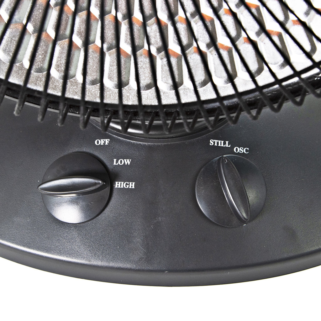700-Watt Oscillating Parabolic Radiant Dish Heater with Adjustable Tilt E455
